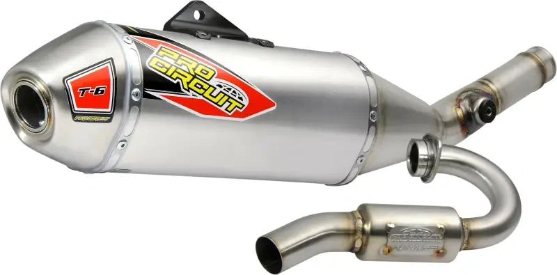 Pro Circuit T-6 Stainless Steel Exhaust System with Removable Spark Arrestor for Kaw 250F 794-1652