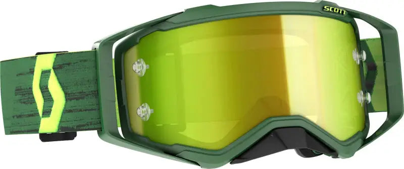Prospect Goggle Green/ Yellow W/Yellow Chrome Works wps-51-5457