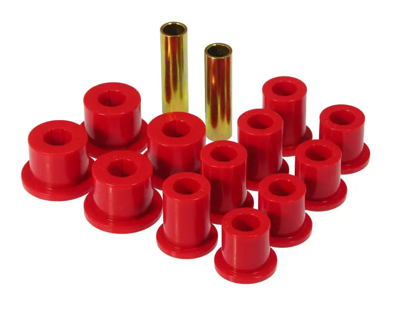 Prothane 89-95 Toyota Truck 2wd Rear Spring & Shackle Bushings - Red pro18-1005