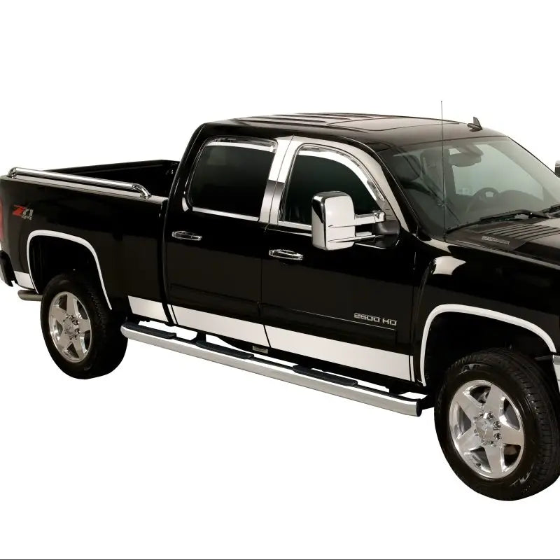 Putco 19-24 Chevrolet Silverado Crew Cab 6.5 Stand Box - 5.5in Wide - 10pcs Pro SS Rocker Panels - 3751244 put3751244