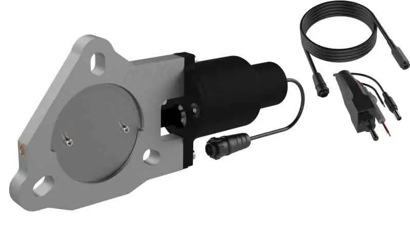 QTP 3in Bolt-On QTEC Electric Cutout Valve for Borla Exhausts - Single qtec30b