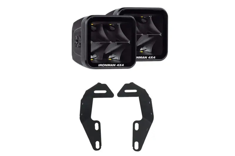 R1418TTUNDIT-LPK Ironman 4X4 Side Shooter Ditch Light Kit With M irnr1418ttund