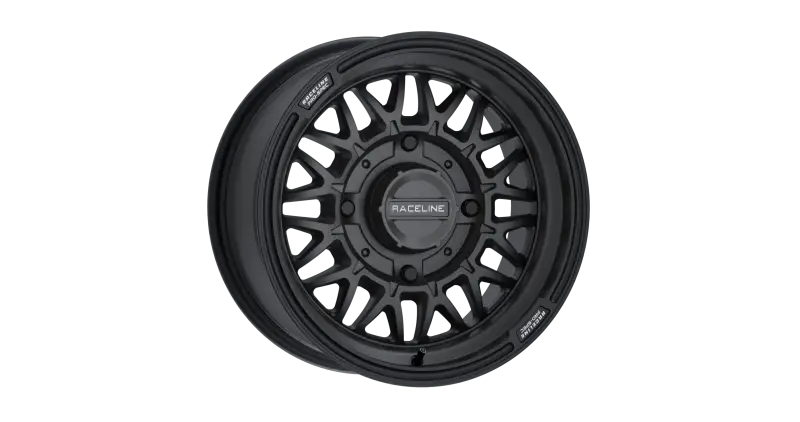 Raceline Omega 15x7 4/137 5+2 (+10mm) Satin Black 570-2078