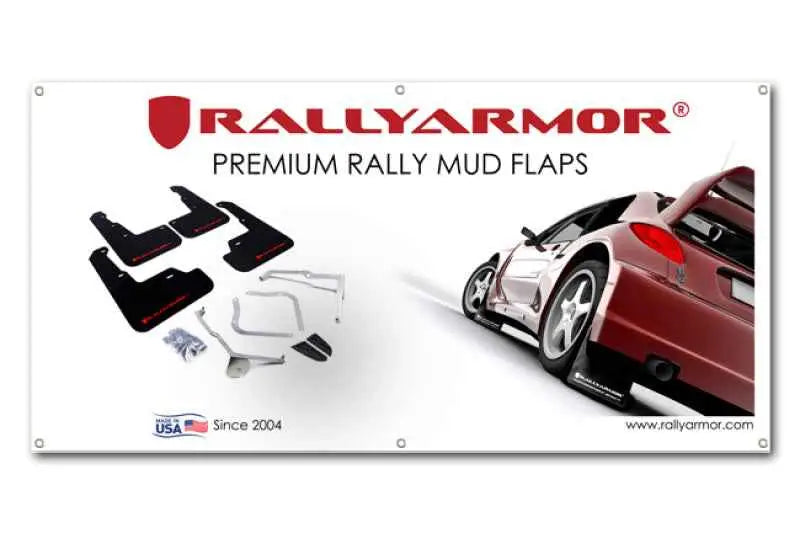 Rally Armor Vinyl Vendor Banner 3ft x 6ft ra-venban-wh