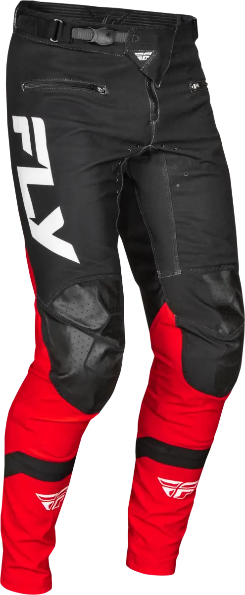 Rayce BMX/MTB Lightweight Stretch Pants - Red/Black/White, Size 32 c378-06432