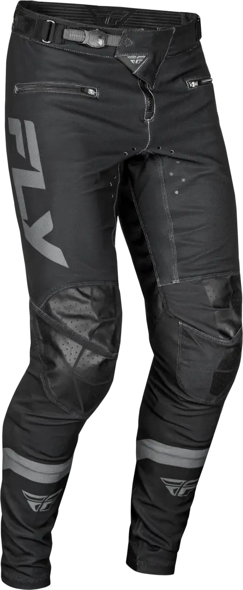 Rayce Performance BMX/MTB Riding Pants - Black/Charcoal, Size 24 c378-06324