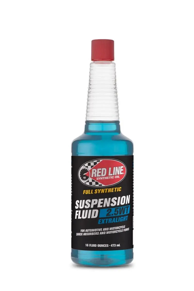 Red Line ExtraLight 2.5wt Suspension Fluid 16 oz - Single red91112-1