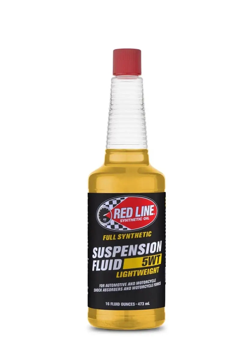 Red Line LightWeight 5wt Suspension Fluid 16 oz - Single red91122-1