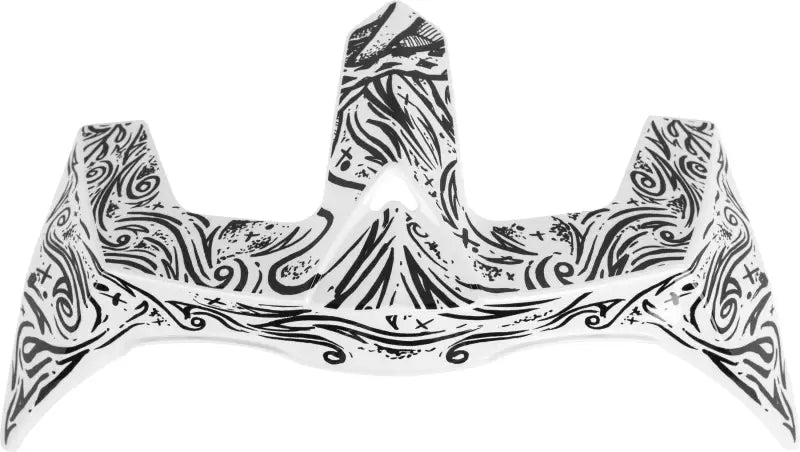 Revolt Rear Spoiler Ink & Needle White wps-73-88453