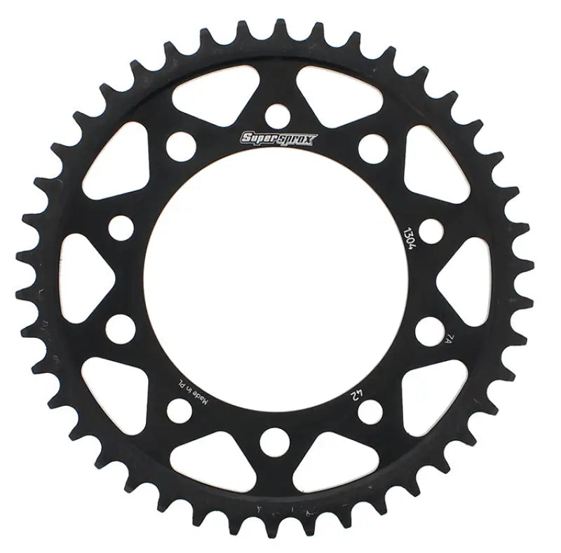 RFE-1304-42-BLK Rear Sprocket Steel 42t 525 Blk Hon wps-106-130442