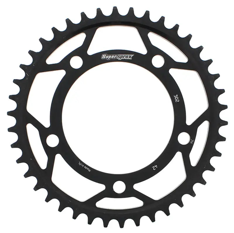 RFE-302-42-BLK Rear Sprocket Steel 42t 530 Blk Hon wps-106-30242