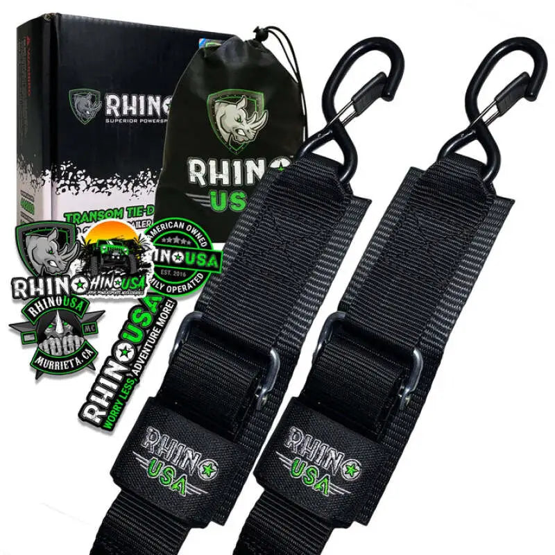 Rhino USA Boat Trailer Transom Straps (Set of 2) rsarno-trnsm-strps