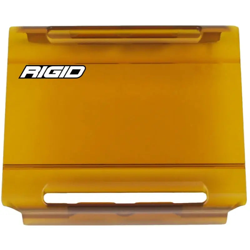 Rigid Industries 4in E-Series Light Cover - Amber rig104933
