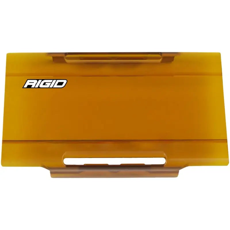 Rigid Industries 6in E-Series Light Cover - Amber rig106933