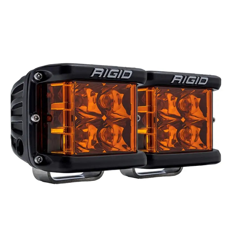 Rigid Industries D-SS Spot w/ Amber PRO Lens (Pair) rig262214