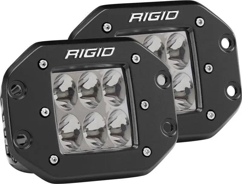 Rigid Industries D2 - Flush Mount - Driving Pair rig512313