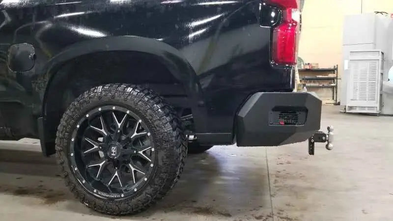 Road Armor 19-20 Chevy 1500 SPARTAN Rear Bumper - Tex Blk 3191xr0b