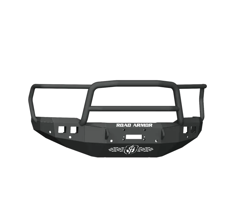 Road Armor 19-20 Ram 2500 Stealth Front Winch Bumper w/Lonestar Guard/6 Sensor Holes - Tex Blk rda4192f5b