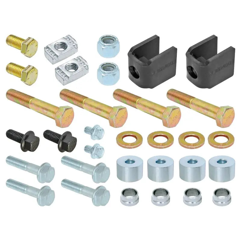 RockJock Rear Mounting Hardware Pack for 2019+ Jeep Gladiator JT Antirock Sway Bar Kit rokrj-255200-101