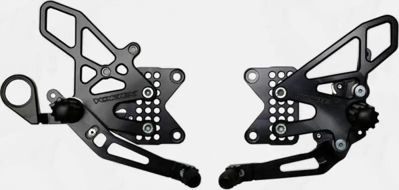 RS188K Vortex Rear Set Complete Blk Bmw wps-3-rs188k