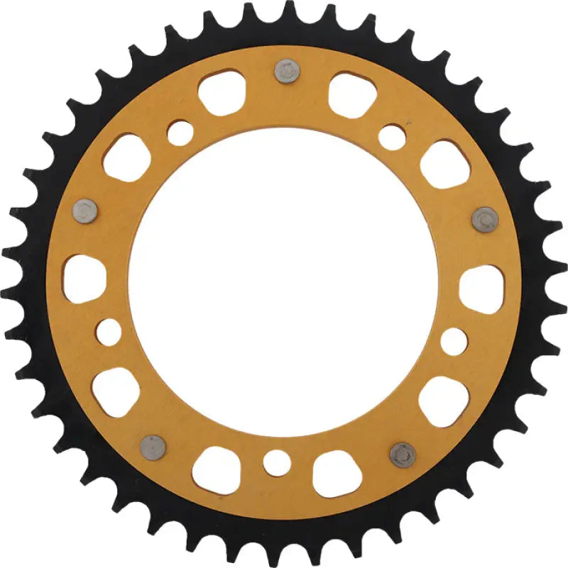 RST-1793-42-GLD Rear Stealth Sprocket Alu/Stl 42t 520 Gld Hay/Suz/Tri wps-108-1793642
