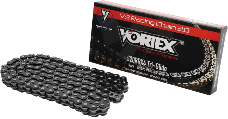 RX4 X Ring 520 120L Black Performance Chain 3-520rrx4120