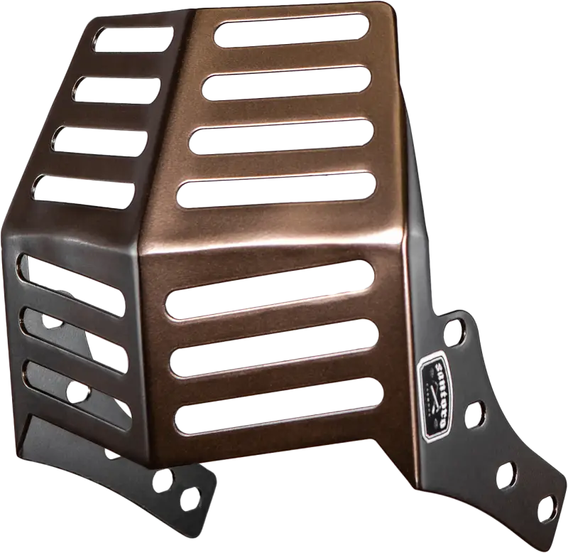 SANTORO FABWORX Bronze Softail Hockey Mask SF70030BR Skid Plate 750-03154