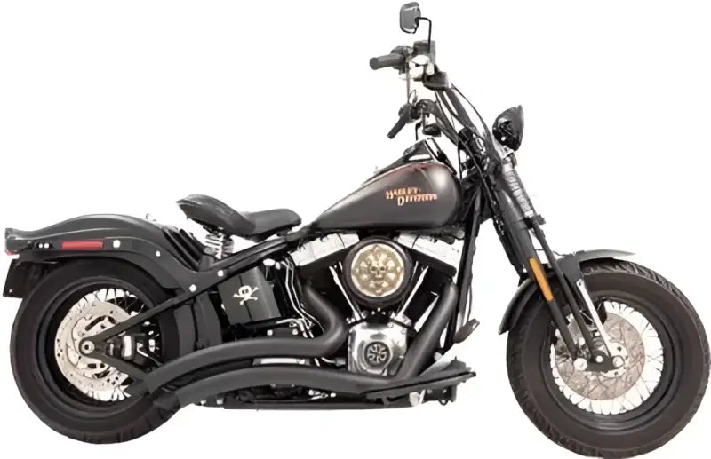 Sharp Curve Radius Black Softail wps-82-00211