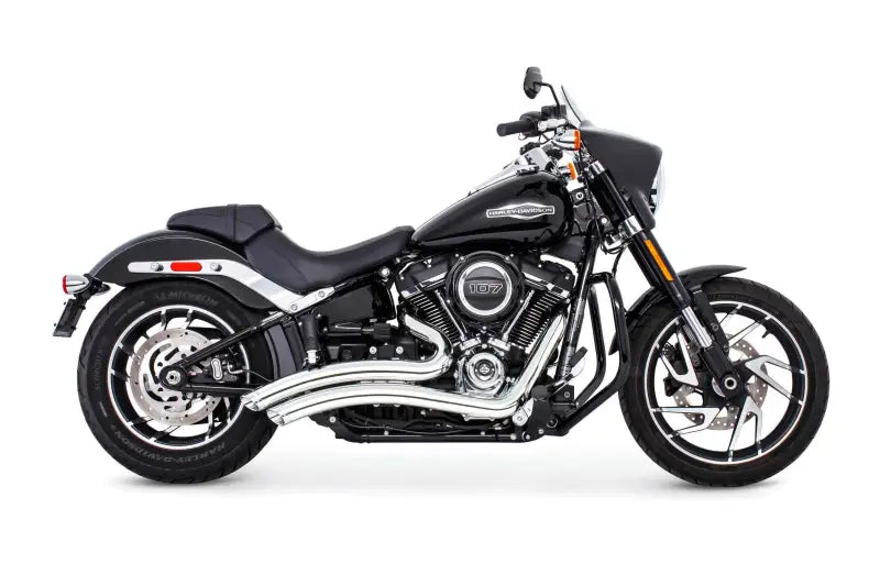 Sharp Curve Radius Chrome W/Chrome Tip M8 Softail wps-82-00701