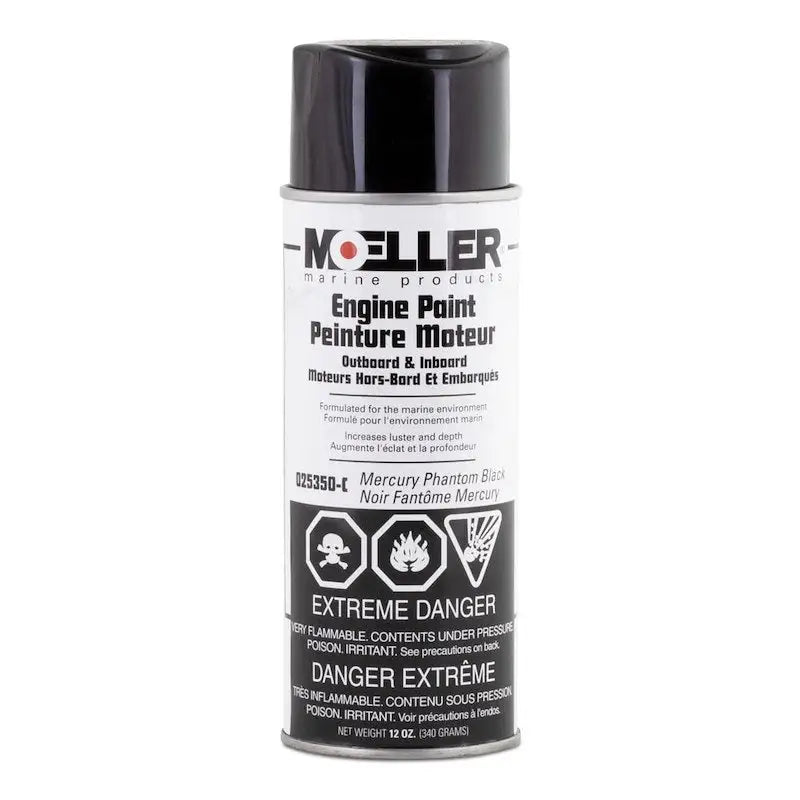 Sierramarine 025350C Ep Mercury Phantom Black Canada Paint s5m025350c