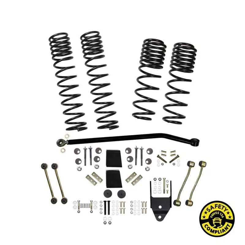 Skyjacker Suspension 4 in. Component Box w/ Dual Rate Long Travel Coil Springs - 18-22 Jeep Wrangler jl40blt