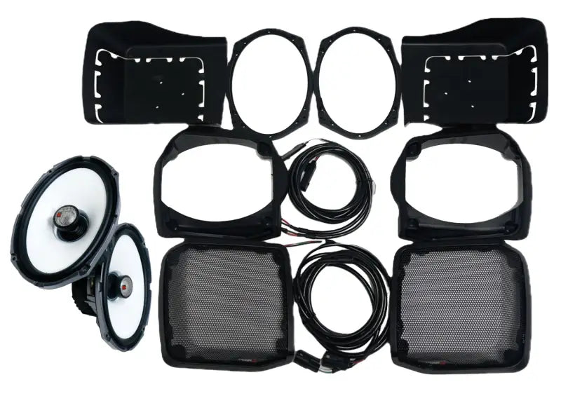 SM694 6"X9" Cut-In Lid Kit for 2014-2023 Harley Davidson FLH/T Bags with High Power Coax Speakers 94-1010