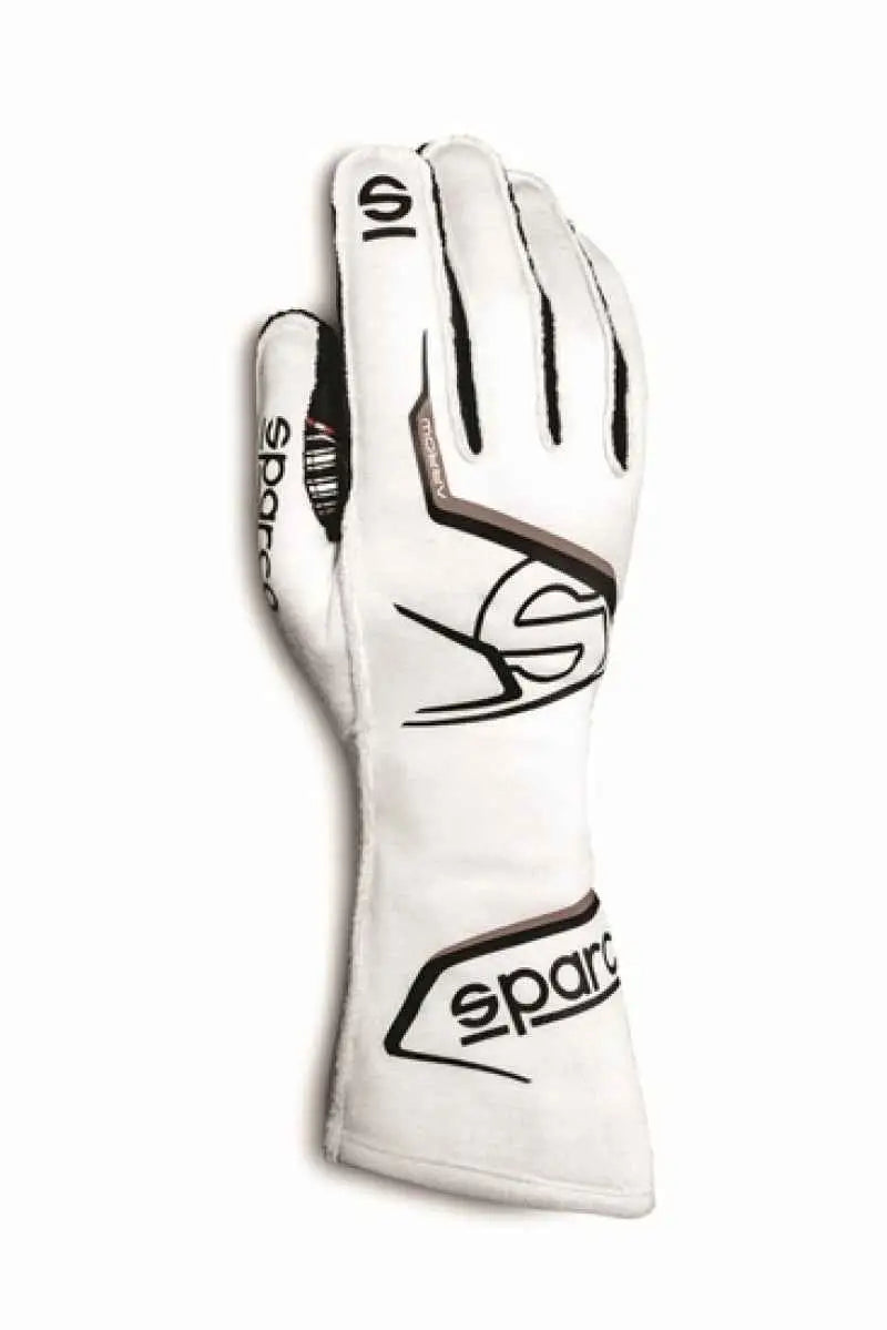 Sparco Glove Arrow 07 WHT/BLK 00131407binr