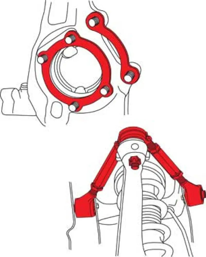 SPC Performance 03-08 Nissan 350Z/03-07 Infiniti G35 Front Adjustable Control Arms spc73000