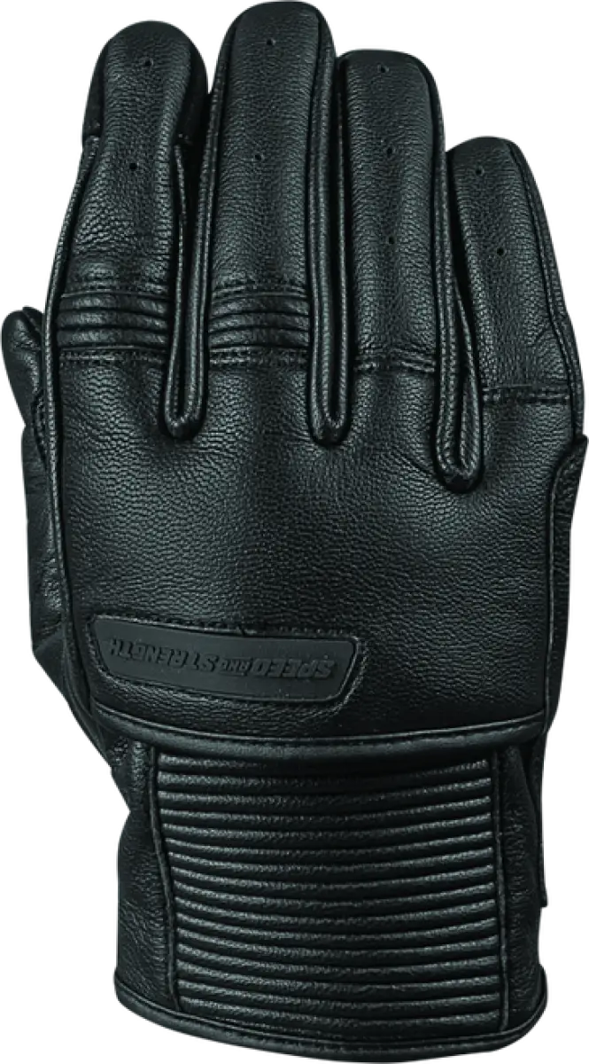 Speed and Strength Off the Chain Leather Gloves Black - 2XL - 880464 sas880464