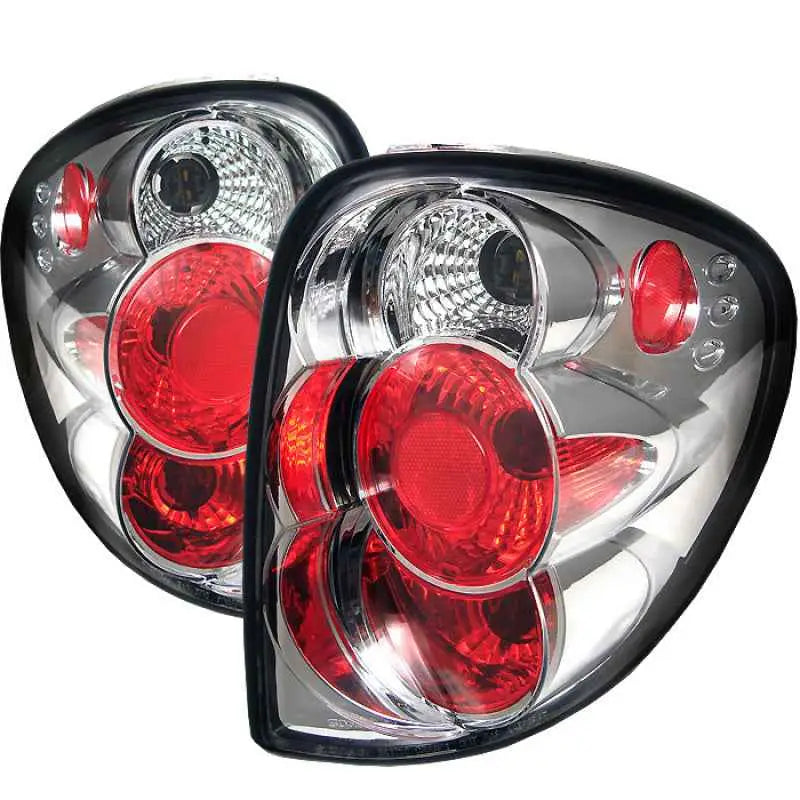 Spyder Dodge Caravan/Grand Caravan 01-07 Euro Style Tail Lights Chrome ALT-YD-DC01-C 5002228