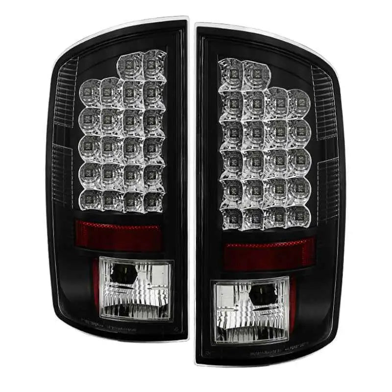 Spyder Dodge Ram 02-06 1500/Ram 2500/3500 03-06 LED Tail Light Black ALT-YD-DRAM02-LED-BK 5002556