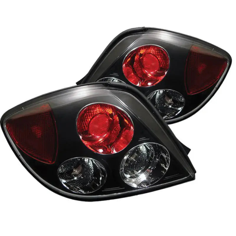 Spyder Hyundai Tiburon 03-05 Euro Style Tail Lights Black ALT-YD-HYT03-BK spy5005434