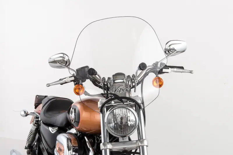 SS-10CHR-C-1.25" SS 10 Viper W/S Clear W/Chrome Hardware 1 1/4" wps-56-6681