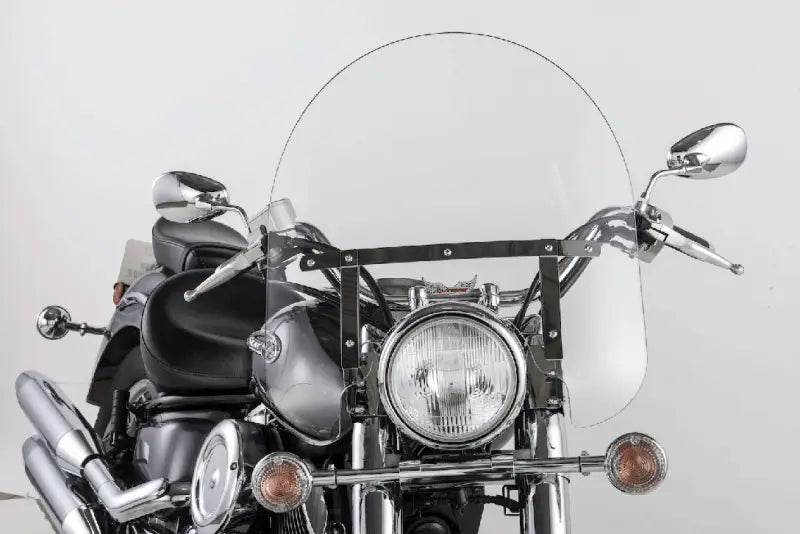 SS-30-17CVQ SS30 ClaSSic Windshield 17" Clear/Chrome wps-56-6601c