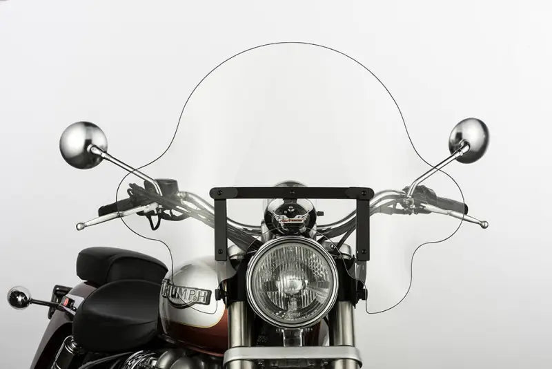 SS-32-16CFQB SS32 Falcon Windshield 16" Clear/Black wps-56-6631bk