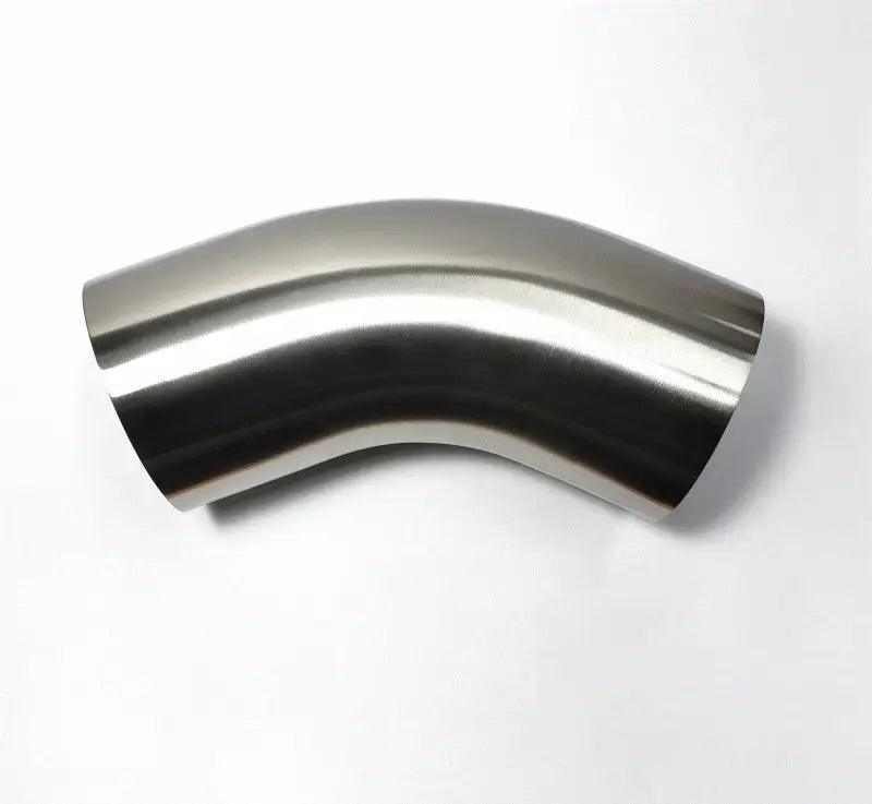 Stainless Bros 3.5in Diameter 1.5D / 5.25in CLR 45 Degree Bend 16GA Wall - Leg stb601-08926-4150