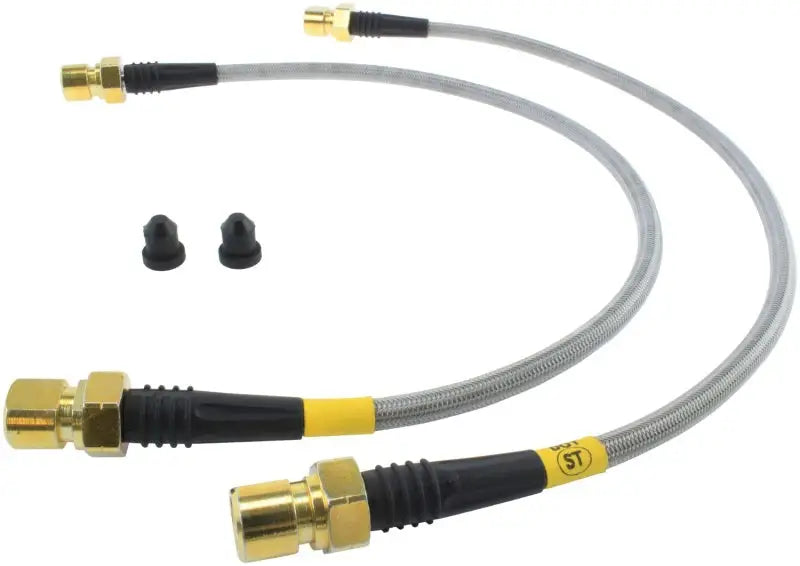 StopTech 02-17 Mercedes Benz G500/G55 AMG/G550 Stainless Steel Brake Line Kit - Front sto950-35008