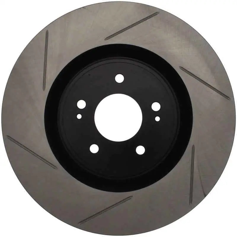 StopTech Power Slot 08-09 Evo 10 Slotted Right Front Rotor 126-46076sr