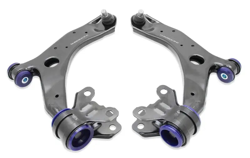 SuperPro 10-14 Mazda3 Front Lower Control Arm Set W/ Sp Bushings sprtrc1051