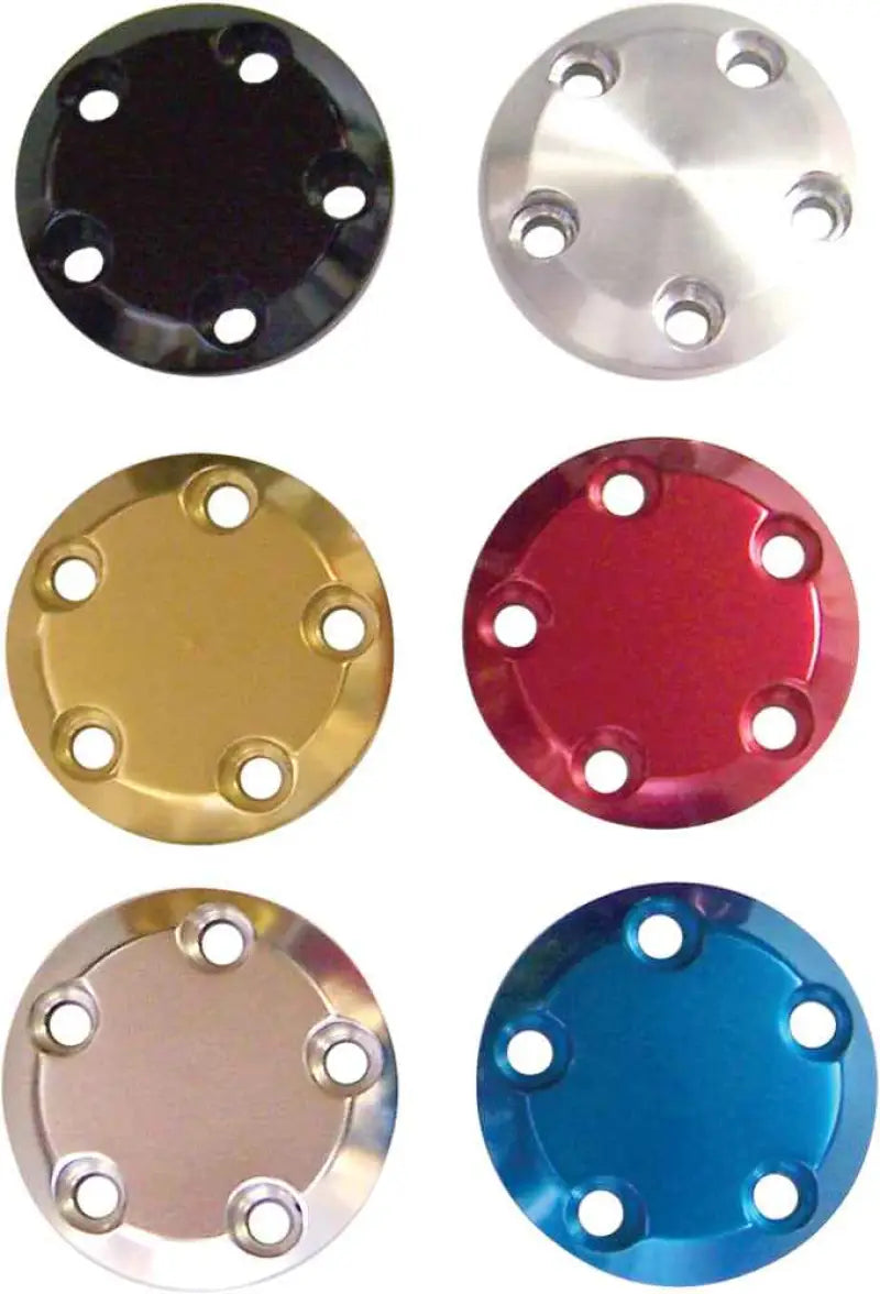 Swingarm Spools Replacement Ends Silver wps-71-1075