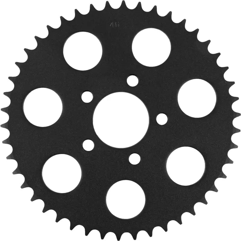 Textured Black Rr Sprocket 46t 2000 13 Big Twin Flat wps-820-51213