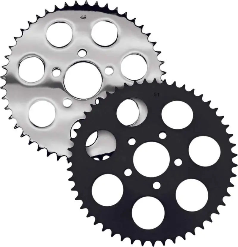 Textured Black Rr Sprocket 47t 2000 13 Big Twin Flat wps-820-51214