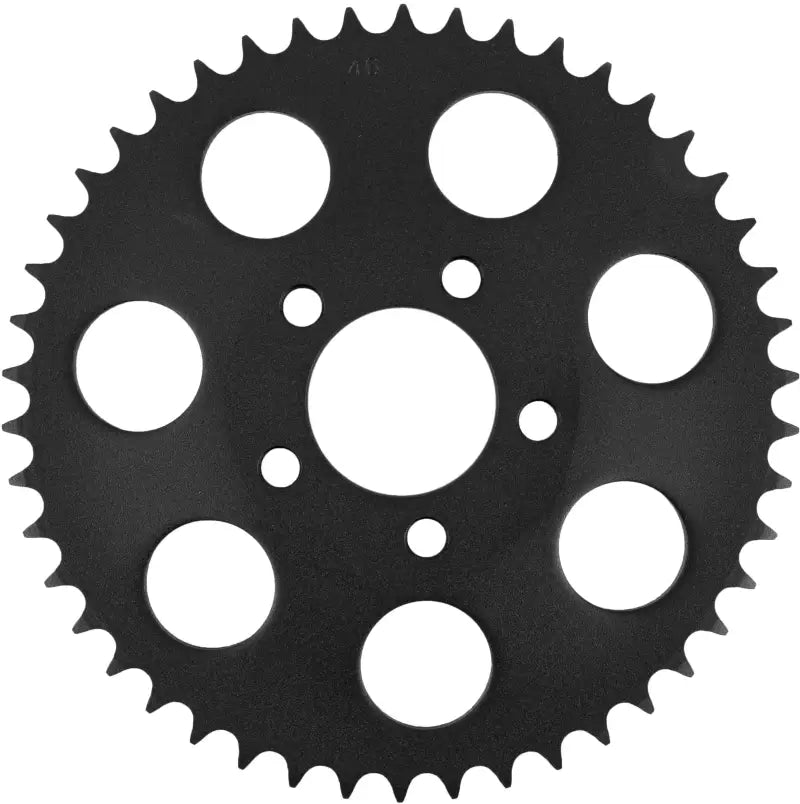 Textured Black Rr Sprocket Dished 46t 2000 13 Big Twin wps-820-51218