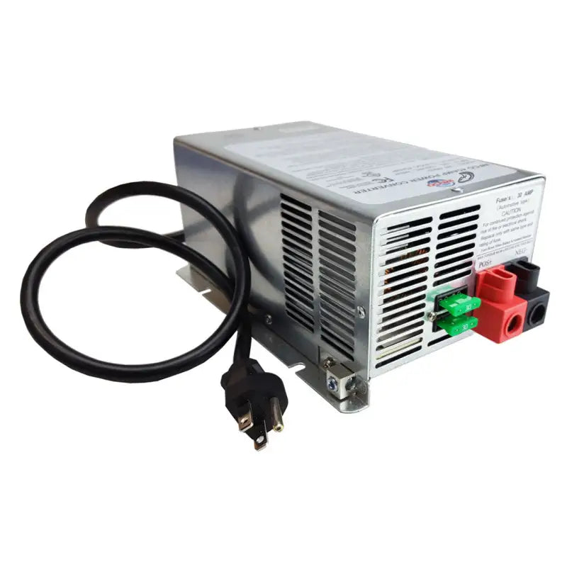 The title is: WFCO Deckmount Converter/Charger - 45 Amp c6kwf9845adcb